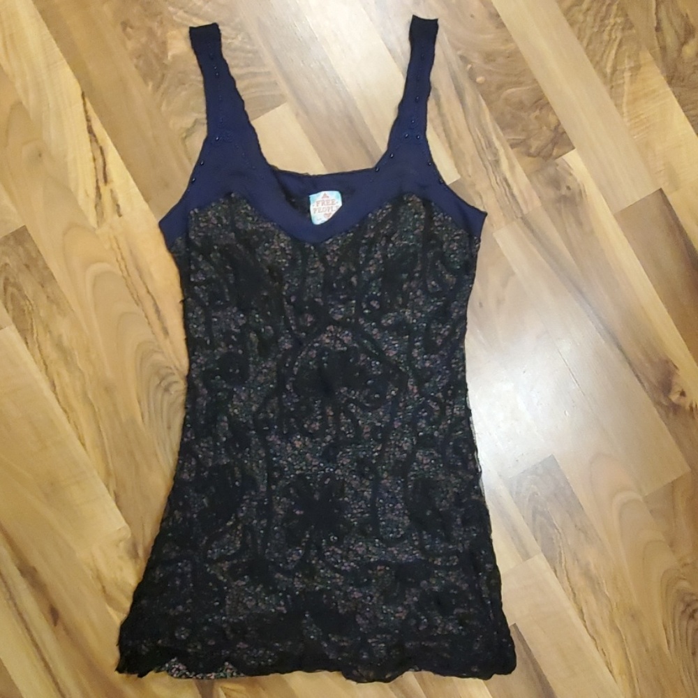 Large Free People Lace Sleeveless Dress